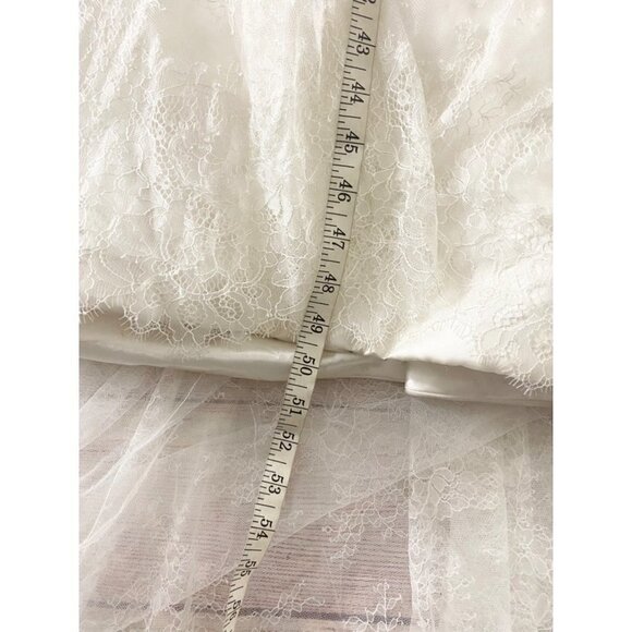 Augusta Jones Women's Jayma Strapless Lace Wedding Dress - 14 - Picture 10 of 17